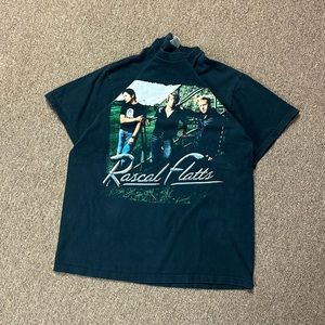 Mens Vintage Rascal Flats heres to you tour tee